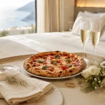 Primeira pizza oficial de casados